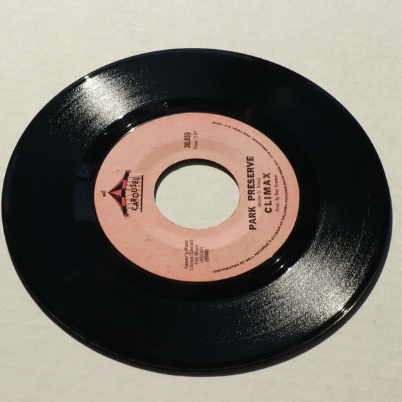 Media Climax Precious And Few Park Preserve 45 Rpm Vinyl 7 Single